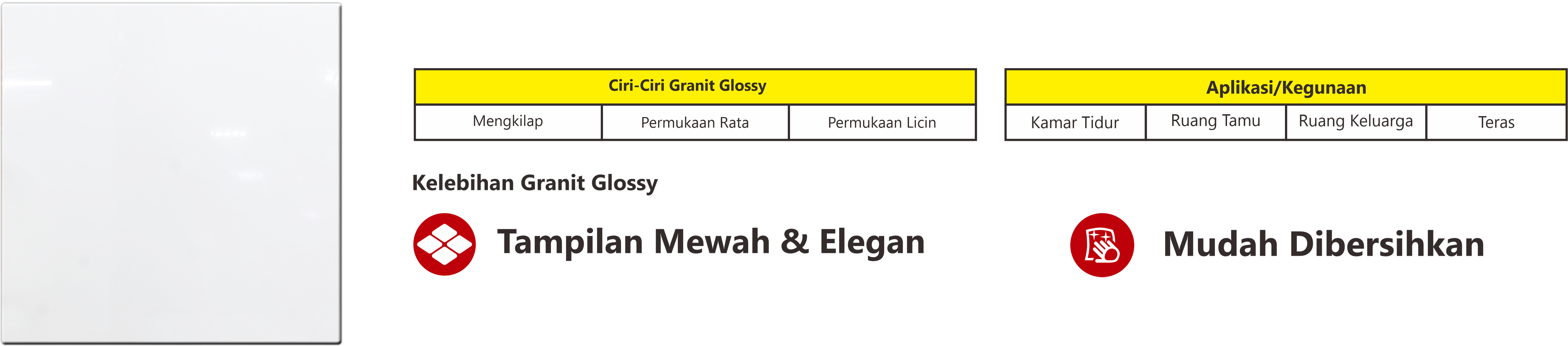 Granit glossy